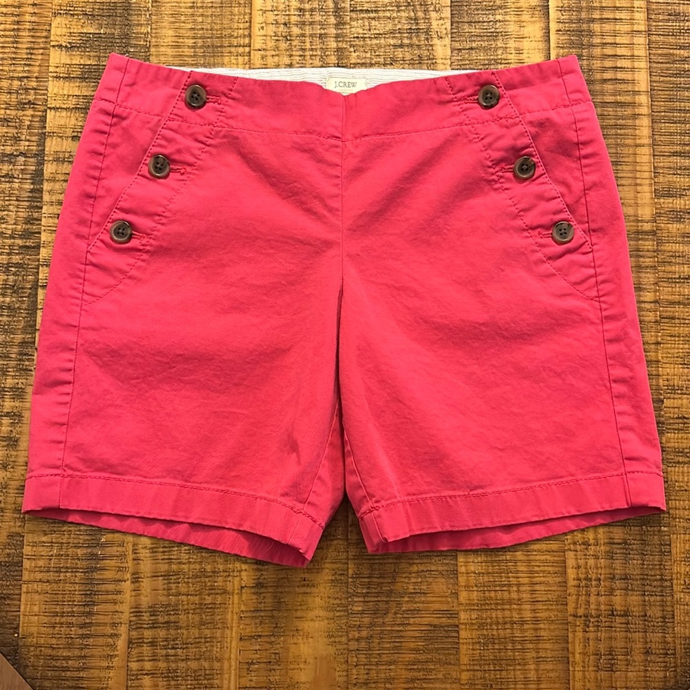 J. Crew Size 4 Reddish Shorts
